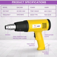 Heat Gun Machine  - Yellow