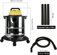 Ibell Co. Vacuum Cleaner Machine  - Yellow