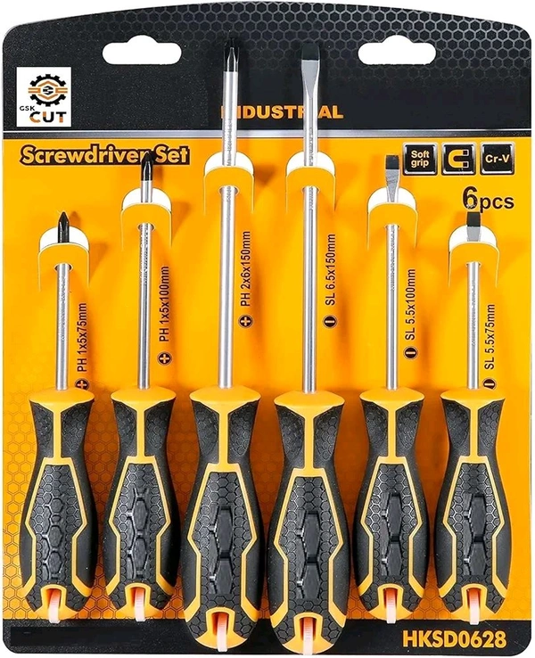 GSK Kut Screwdriver Set  - Web Orange