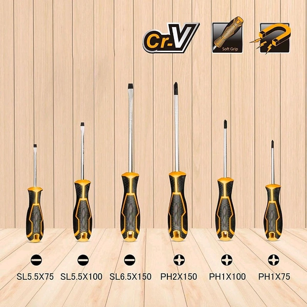 GSK Kut Screwdriver Set  - Web Orange