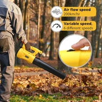 Tomahakw Co. Cordless Blower Machine  - Yellow