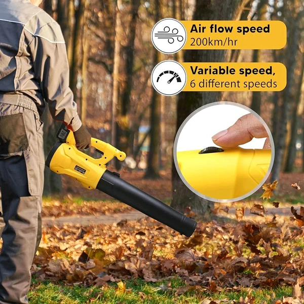 Tomahakw Co. Cordless Blower Machine  - Yellow