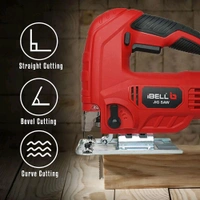 Ibell Co. Jigsaw Machine  - Red