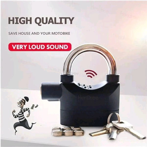 Genetic  Alarm lock  - Black