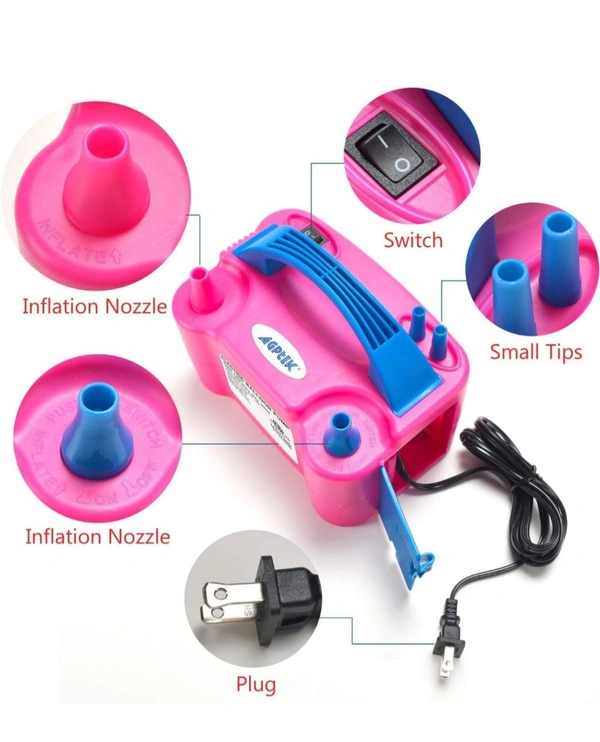 Toy Imagine Air balloon pump - Magenta / Fuchsia