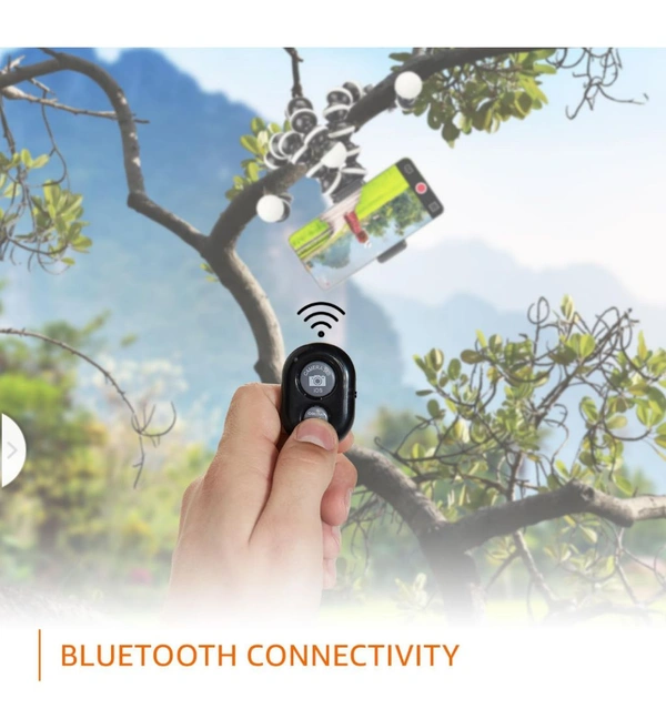 Basics Bluetooth Remote - Selfie Sticks  - Black