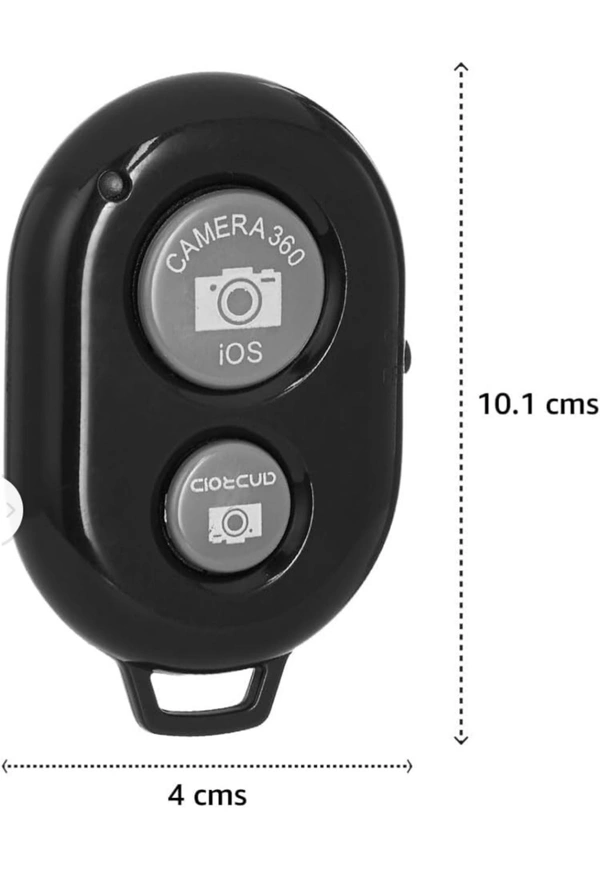 Basics Bluetooth Remote - Selfie Sticks  - Black