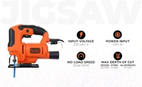 Black And Decker Jigsaw machine  - Red