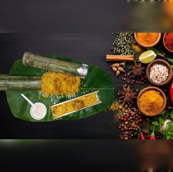 Bamboo Chicken Biryani