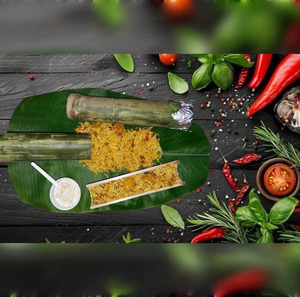 Bamboo Veg Biryani
