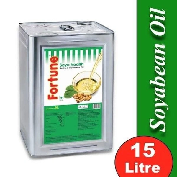 Fortune Refined Soyabean Oil - 15 lit