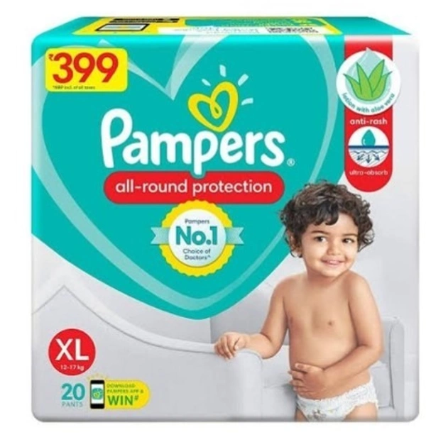 Pampers 20 Pants - XL(12-17kg)