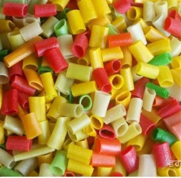 Colour Finger Papad (Ring Papad) - 250g