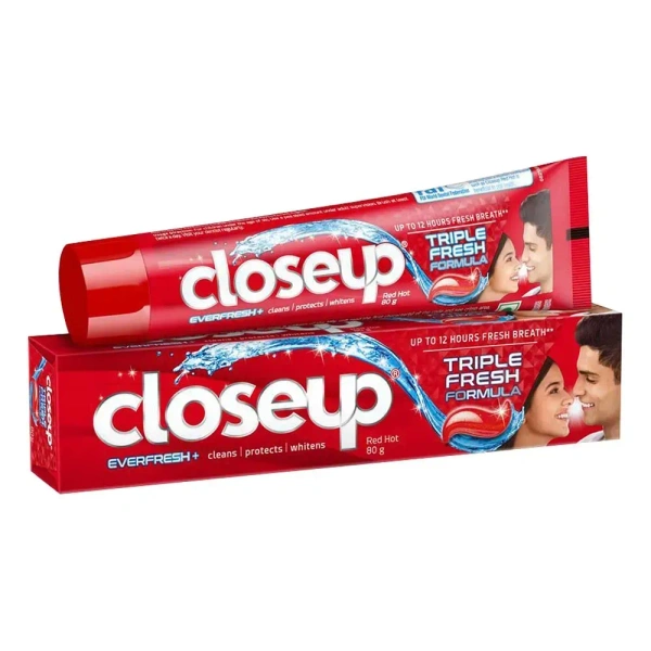 Closeup Everfresh+ Red Hot Gel Toothpaste, 80 gm - 80g