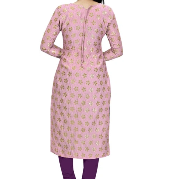 Shayari Printed Kurtas - Pink, Free Size