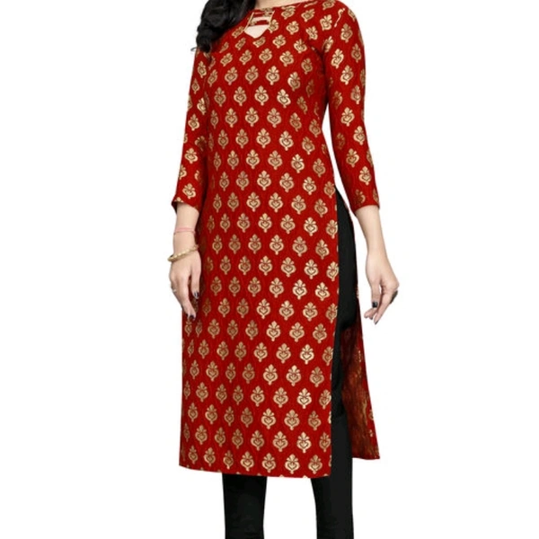 Shayari Printed Kurtas - Red, Free Size
