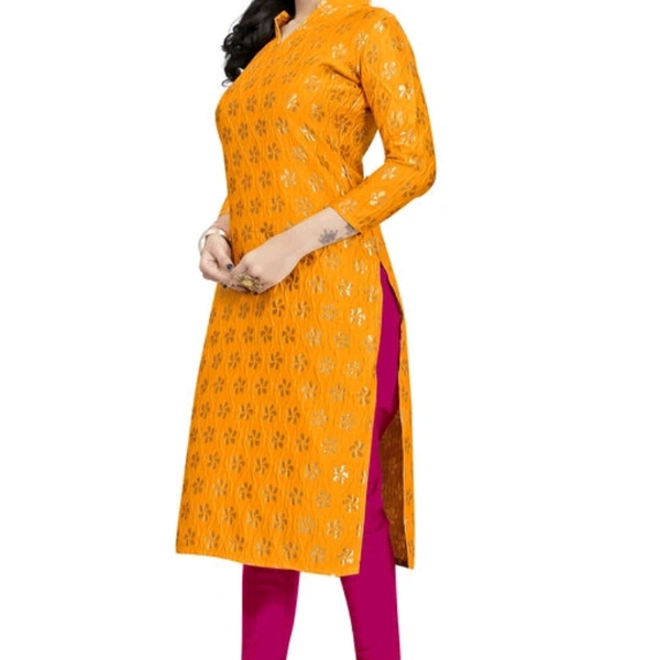 Shayari Printed Kurtas - Yellow, Free Size