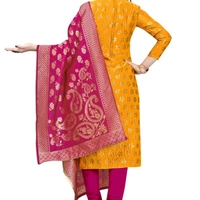 Shayari Printed Kurtas - Yellow, Free Size