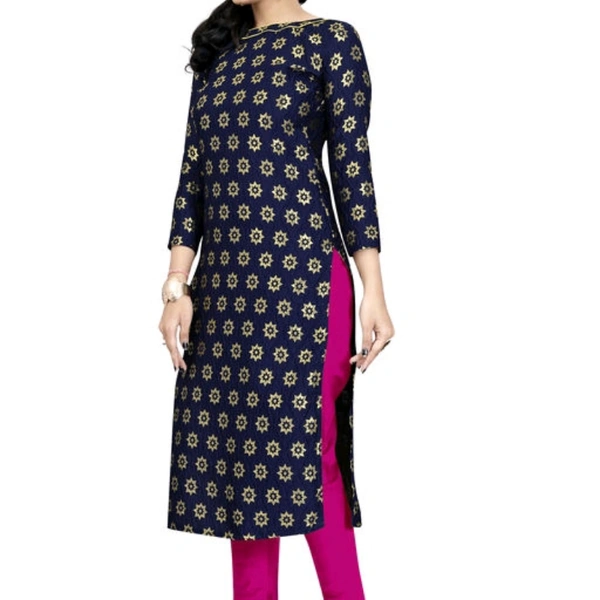 Shayari Printed Kurtas - Fucshia, Free Size