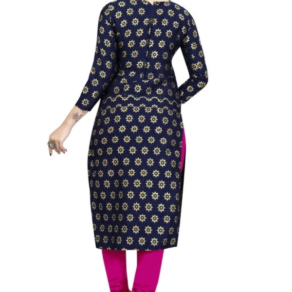 Shayari Printed Kurtas - Fucshia, Free Size