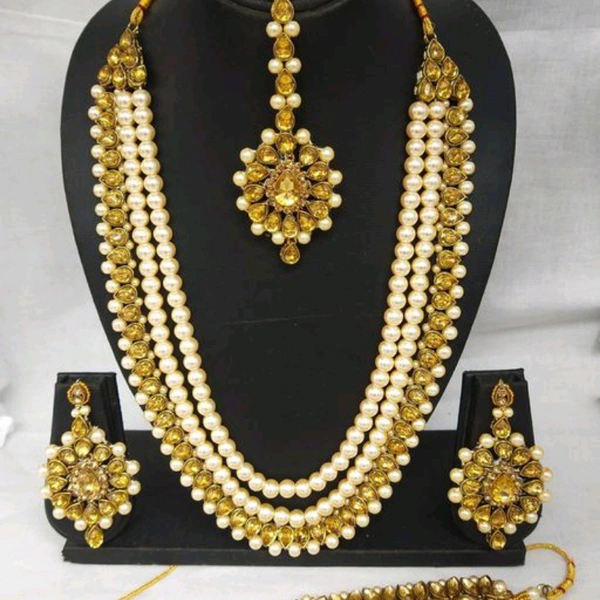 Jewelry Set Bridal Collection - Golden 1, Free Size