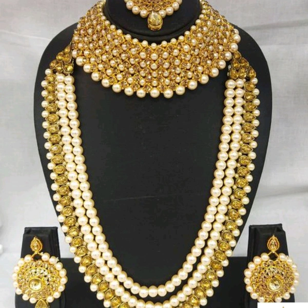Jewelry Set Bridal Collection - Golden 1, Free Size