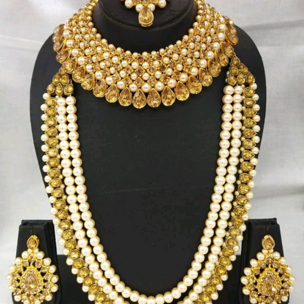 Jewelry Set Bridal Collection - Golden 1, Free Size
