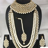 Jewelry Set Bridal Collection - Golden#2, Free Size