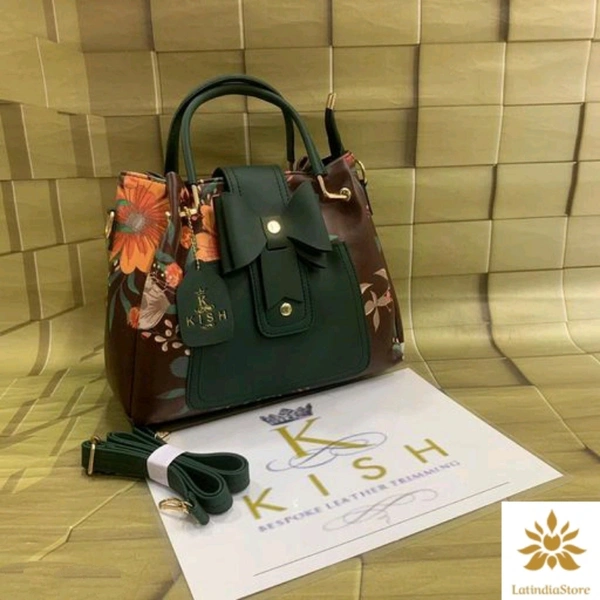 Kish Handbags Lace  - Green 