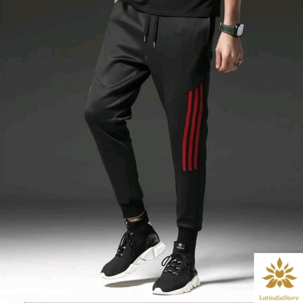 VIP Track Sport Pants - Red Strips, 34