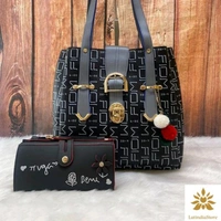 Elite Handbags Set - Rose/Red