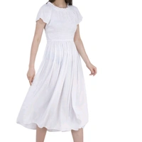 Middi Dress Collection - White, S