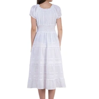Middi Dress Collection - White, XXL