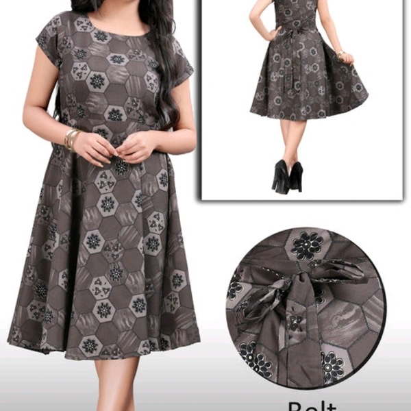 Lilly Classy Dress  - Pink, XL
