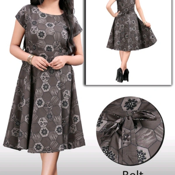 Lilly Classy Dress  - Pink, XL