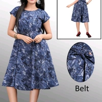 Lilly Classy Dress  - Brown, S