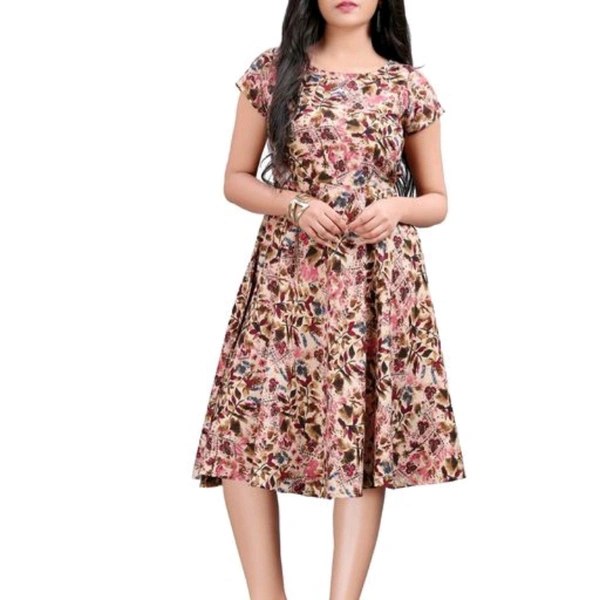 Gryce Fancy Casual Dress - Floral, S