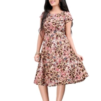 Gryce Fancy Casual Dress - Floral, L
