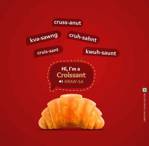BRITANNIA Treat Creme Roll Vanilla Croissants (45 g)