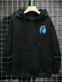Premium Hoodie - Black, M (Length Size: 28 in)
