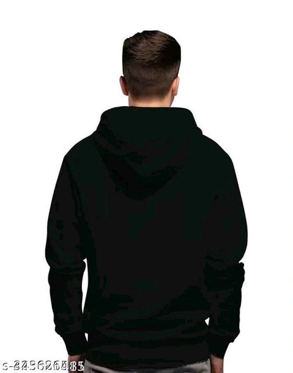 Trendy Glamorous Men Sweatshirts*Fabric: Cotton BlendSleeve  - Black, L (Length Size: 29 in)