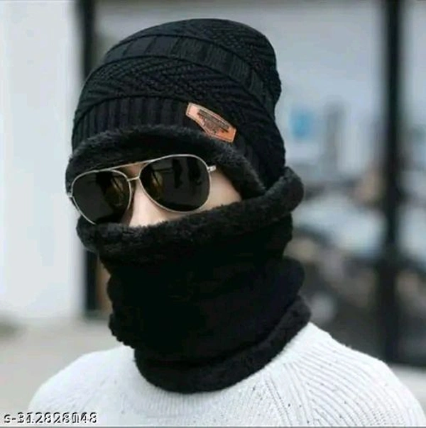 Face Cap And Fake Mask Free Delivery - Black
