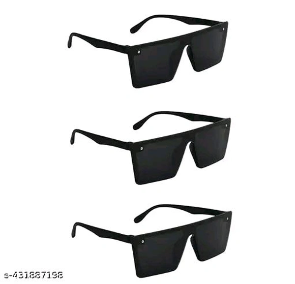 Black Sunglasses Pack Of 3