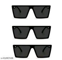 Black Sunglasses Pack Of 3