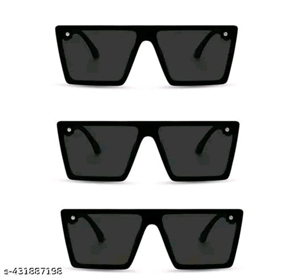 Black Sunglasses Pack Of 3