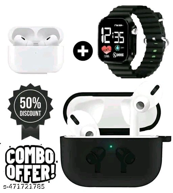 Headphone Bluetooth + Watch+headphones Cover.   Free Delivery