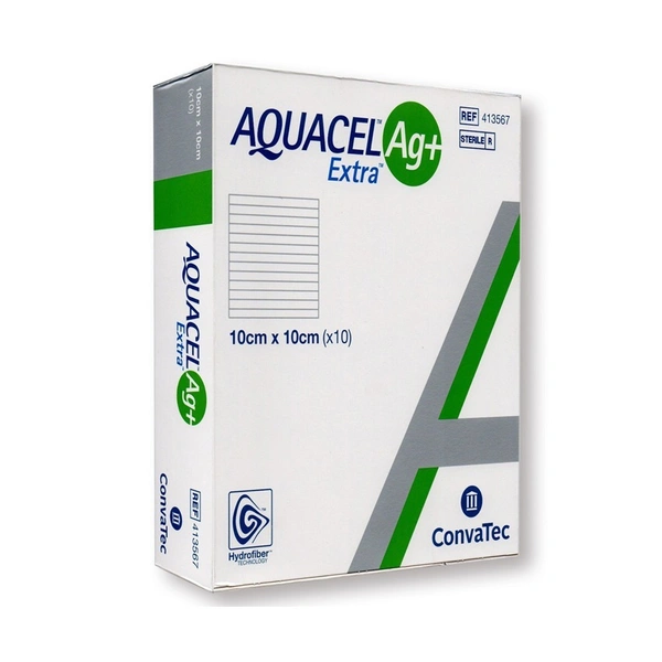 Convatec 413567 - Aquacel AG Extra 10x10cm - 10x10cm