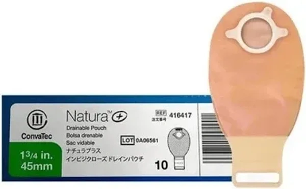 Convatec 416417 - Natura+ PCH DRNWFINVISITAN 45MM - 45MM