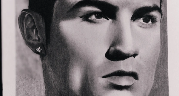 Portrait Of Ronaldo - A4, 200, 80
