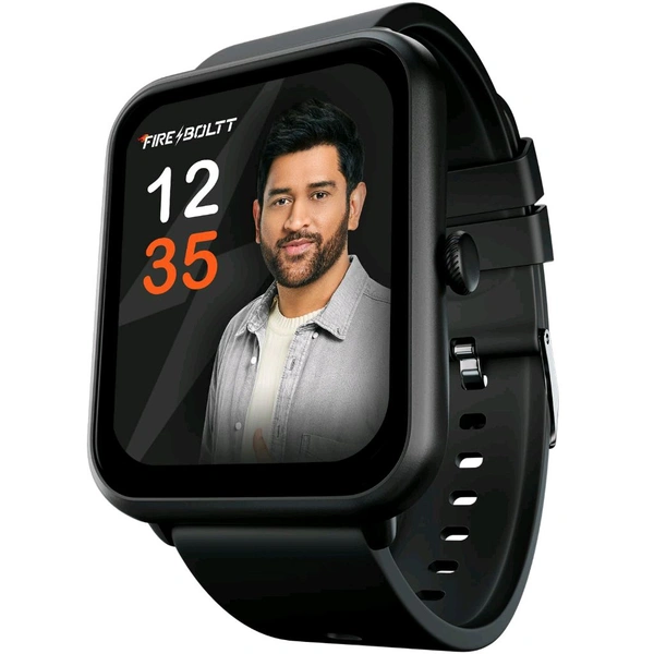 Noise Twist Round dial Smart Watch with Bluetooth Calling, 1.38" TFT Display, up-to 7 Days Battery, 100+ Watch Faces, IP68, Heart Rate Monitor, Sleep Tracking (Jet Black) - Black